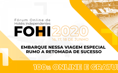FOHI: Evento gratuito será 100% online e reunirá grandes nomes da hotelaria